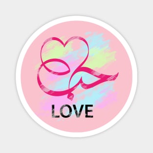 Love in Arabic calligraphy Magnet